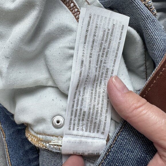 Hollister Epic Flex Jeans Mens Sz 30x30 Skinny Distressed Blue Denim Y2K Preppy - Picture 8 of 11